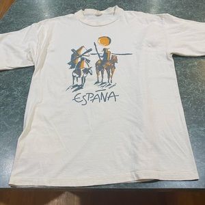 VINTAGE GREEN MASSANA ESPANA T-SHIRT SIZE XXL